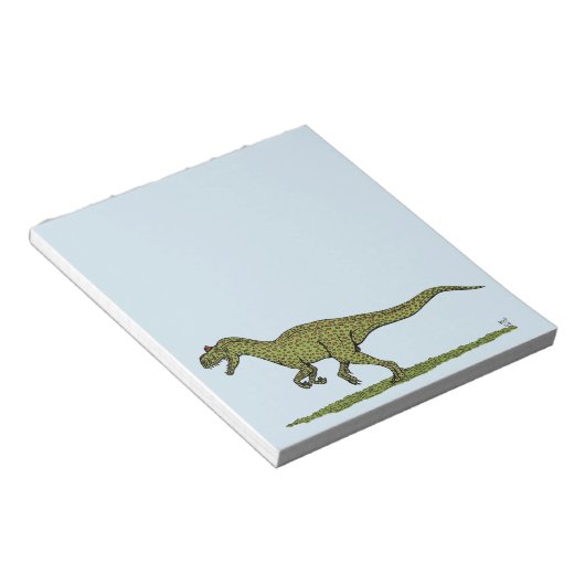 Jurassic Dinosaur Allosaurus Notizblock (angewinkelt)