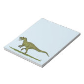 Jurassic Dinosaur Allosaurus Notizblock (Rotiert)