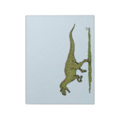 Jurassic Dinosaur Allosaurus Notizblock (Rotiert)