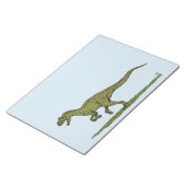 Jurassic Dinosaur Allosaurus Notizblock (angewinkelt)