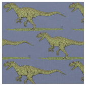 Jurassic Dinosaur Allosaurus Stoff (Nahaufnahme)