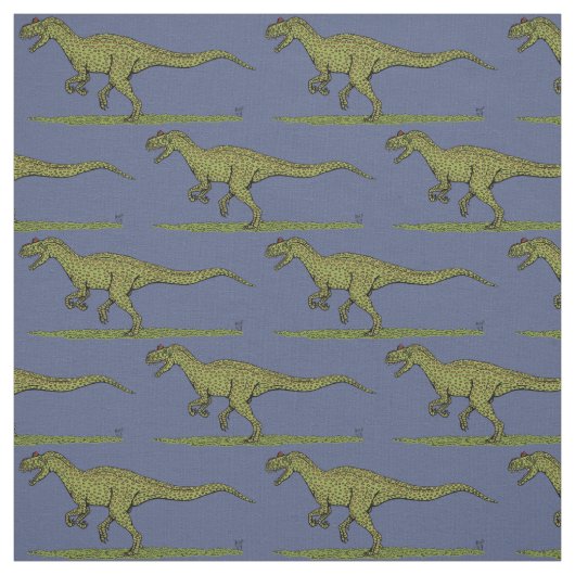 Jurassic Dinosaur Allosaurus Stoff (Muster)