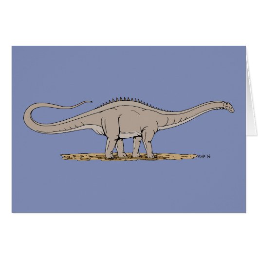 Jurassic Dinosaur Apatosaurus (Vorderseite (Horizontal))