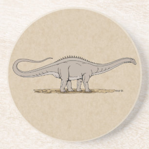 Jurassic Dinosaur Apatosaurus Getränkeuntersetzer