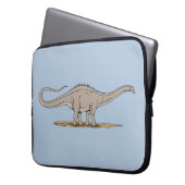 Jurassic Dinosaur Apatosaurus Laptopschutzhülle (Vorderseite Links)
