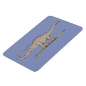 Jurassic Dinosaur Apatosaurus Magnet (Linke Seite)