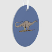 Jurassic Dinosaur Apatosaurus Ornament (Vorderseite)