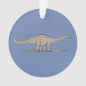 Jurassic Dinosaur Apatosaurus Ornament (Vorderseite)