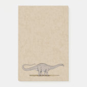 Jurassic Dinosaur Apatosaurus Post-it Notes Post-it Klebezettel (Vorderseite)