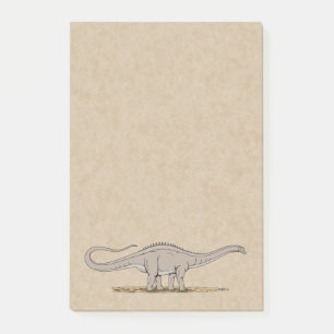 Jurassic Dinosaur Apatosaurus Post-it Notes Post-it Klebezettel