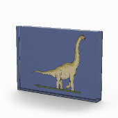 Jurassic Dinosaur Brachiosaurus Fotoblock (Rechts)