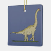 Jurassic Dinosaur Brachiosaurus Keramikornament (Links)
