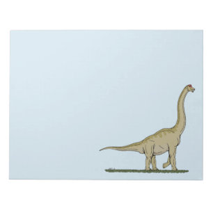 Jurassic Dinosaur Brachiosaurus Notizblock