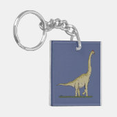 Jurassic Dinosaur Brachiosaurus Schlüsselanhänger (Vorderseite links)
