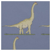 Jurassic Dinosaur Brachiosaurus Stoff (Nahaufnahme)