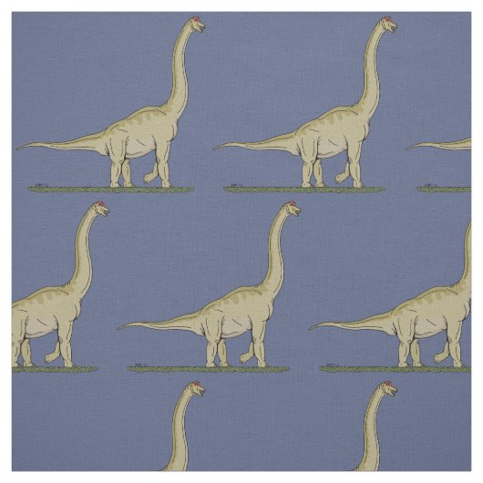 Jurassic Dinosaur Brachiosaurus Stoff (Muster)