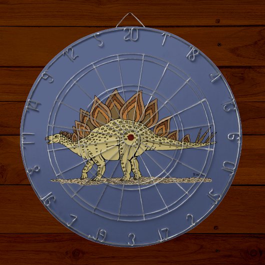 Jurassic Dinosaur Stegosaurus Dartscheibe