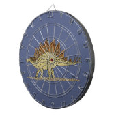 Jurassic Dinosaur Stegosaurus Dartscheibe (Vorderseite rechts)