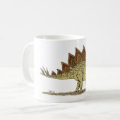 Jurassic Dinosaur Stegosaurus Kaffeetasse (Vorderseite Links)