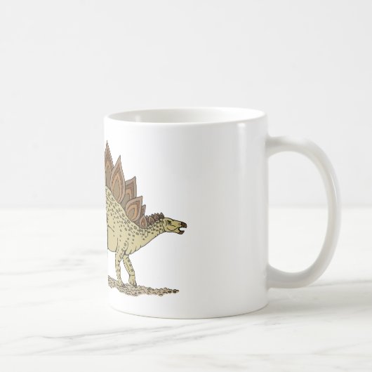 Jurassic Dinosaur Stegosaurus Kaffeetasse (Rechts)