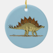 Jurassic Dinosaur Stegosaurus Keramikornament (Hinten)