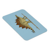 Jurassic Dinosaur Stegosaurus Magnet (Rechte Seite)