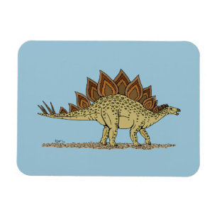 Jurassic Dinosaur Stegosaurus Magnet