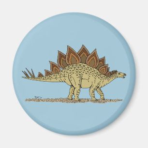 Jurassic Dinosaur Stegosaurus Magnet