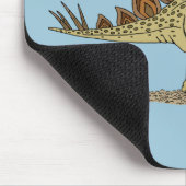 Jurassic Dinosaur Stegosaurus Mousepad (Ecke)