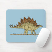 Jurassic Dinosaur Stegosaurus Mousepad (Mit Mouse)