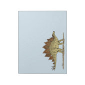 Jurassic Dinosaur Stegosaurus Notizblock (Rotiert)