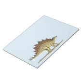 Jurassic Dinosaur Stegosaurus Notizblock (angewinkelt)