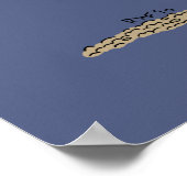 Jurassic Dinosaur Stegosaurus Poster (Ecke)