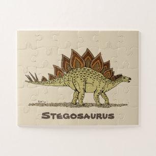 Jurassic Dinosaur Stegosaurus Puzzle