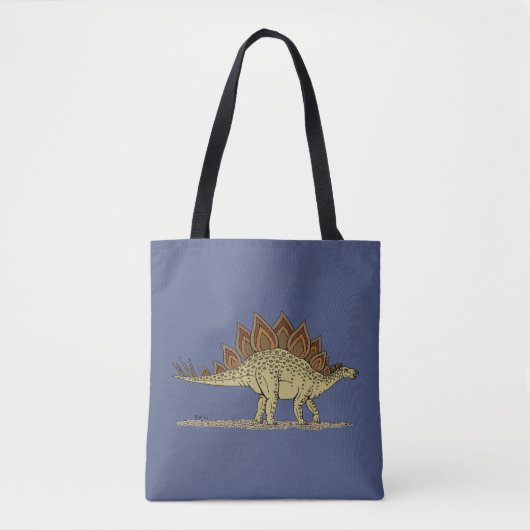 Jurassic Dinosaur Stegosaurus Tasche (Vorderseite)