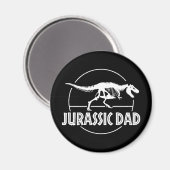 Jurassic Dinosaur Vater Magnet (Vorderseite/Rückseite)