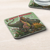 Jurassic Dinosaurier Getränkeuntersetzer (Linke Seite)