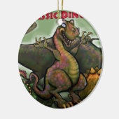 Jurassic Dinosaurier Keramik Ornament (Links)