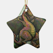 Jurassic Dinosaurier Keramikornament (Links)