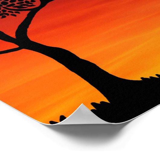 Jurassic Dinosaurier Poster (Ecke)