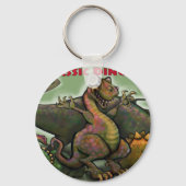 Jurassic Dinosaurier Schlüsselanhänger (Vorderseite)