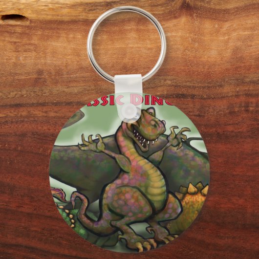 Jurassic Dinosaurier Schlüsselanhänger (Vorderseite)