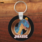 JURASSIC! Dinosaurier Schlüsselanhänger (Vorderseite)