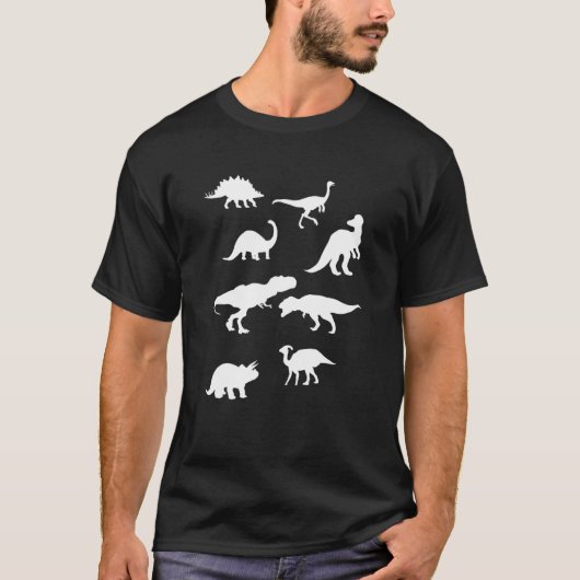 Jurassic Dinosaurier T-Shirt (Vorderseite)