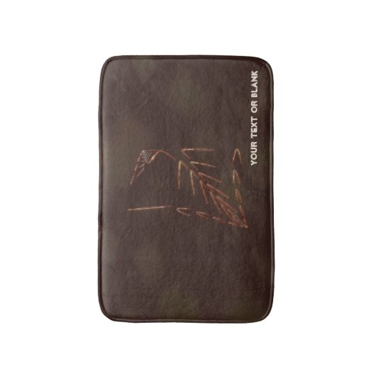 Jurassic Fossil Badematte (Vorderseite Vertikal)