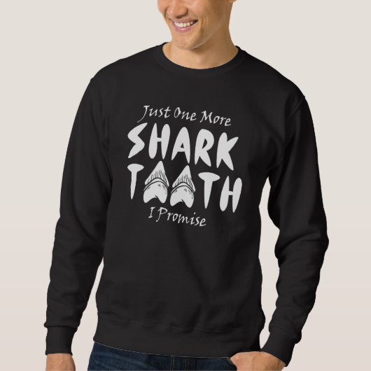 Jurassic Fossil Digging World One more Shark Toot Sweatshirt (Vorderseite)