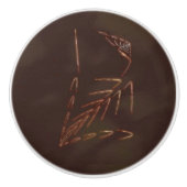 Jurassic Fossil Keramikknauf (Vorderseite)