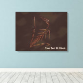 Jurassic Fossil Leinwanddruck (Insitu (Holzboden))