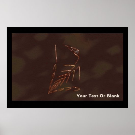 Jurassic Fossil Poster (Vorne)