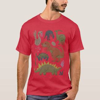 Jurassic Friends Freund T-Shirt